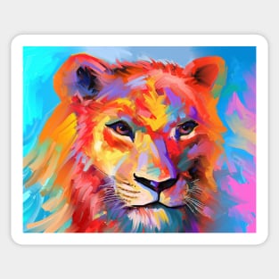 Lioness Sticker